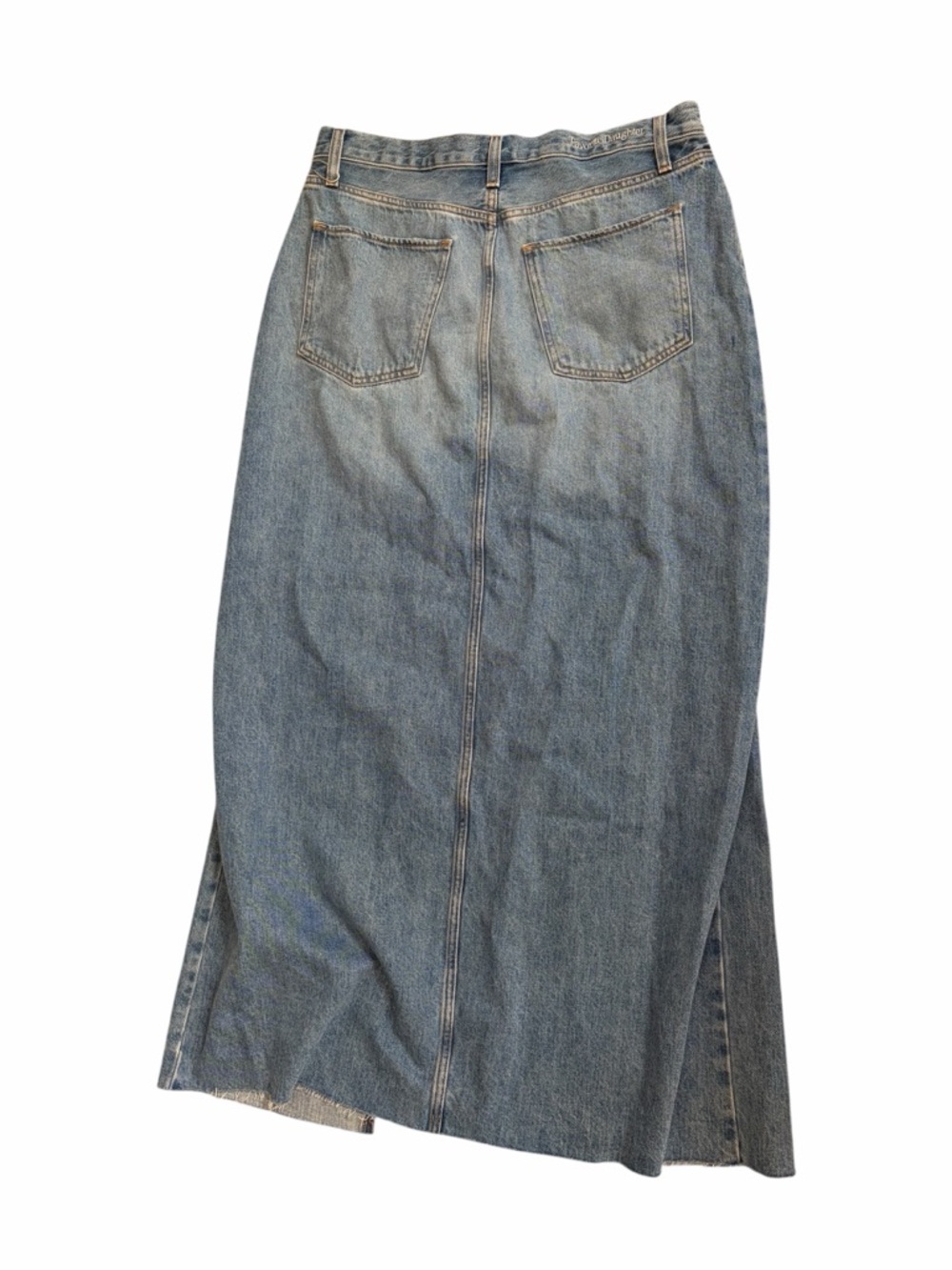 Favorite Daughter Sunny denim maxi skirt size 30, nwt - Picture 3 of 8